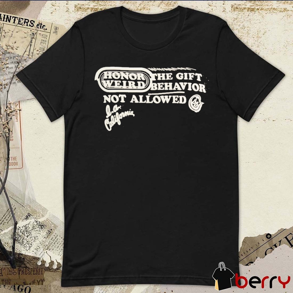 Cooper Flagg Honor Weird The Gift Behavior Not Allowed t-shirt