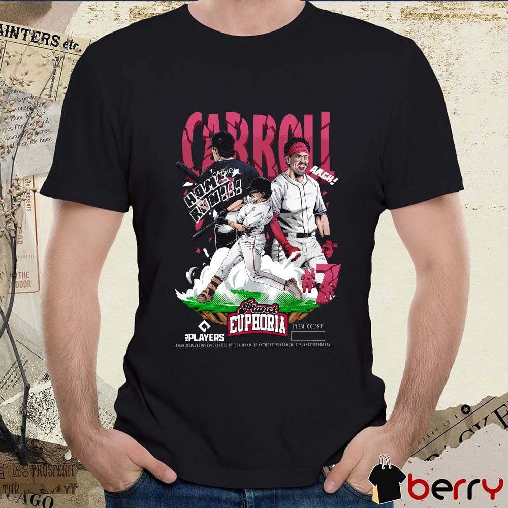 Corbin Carroll Arizona Diamondbacks MLB 2026 Planet Euphoria Art t-shirt