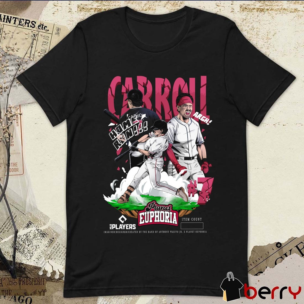 Corbin Carroll Arizona Diamondbacks MLB 2026 Planet Euphoria Art t-shirt