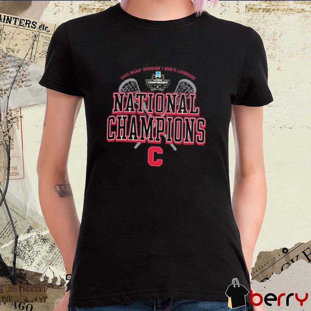 Cornell Big Red NCAA Division I Men’s Lacrosse National Champions 2025 t-shirt