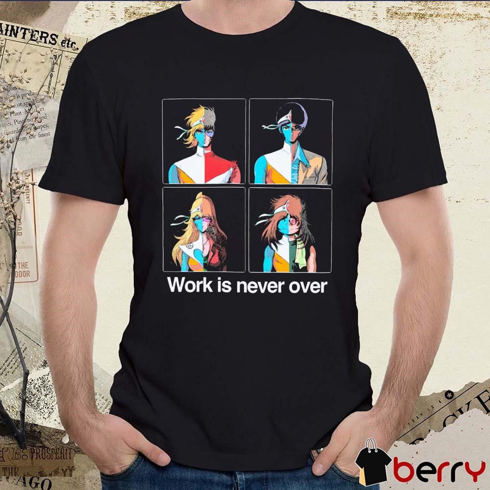 Crescendolls Work Is Never Over Daft Punk t-shirt