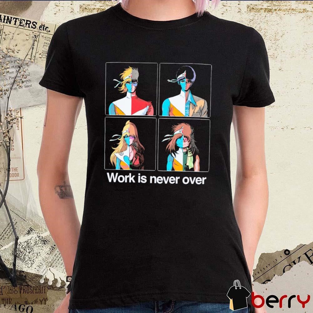 Crescendolls Work Is Never Over Daft Punk t-shirt