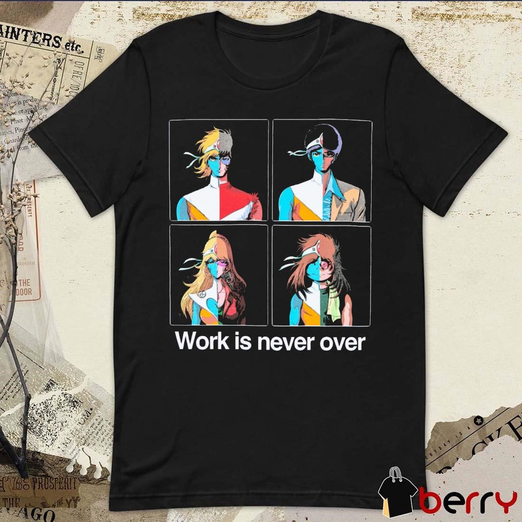 Crescendolls Work Is Never Over Daft Punk t-shirt