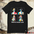 Crescendolls Work Is Never Over Daft Punk t-shirt