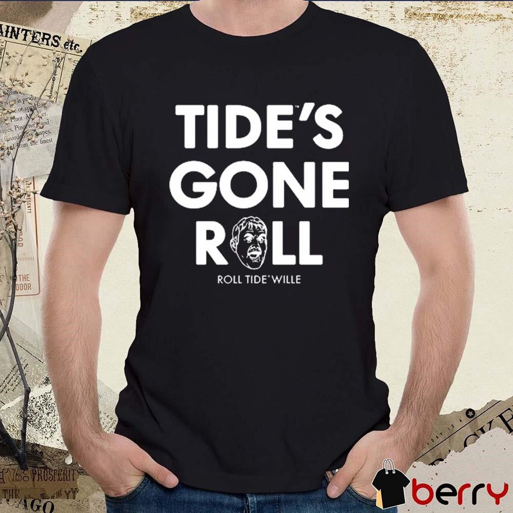 Crimson Locker Tide’s Gone Roll Roll Tide Wille 2024 t-shirt