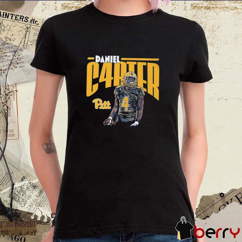 Daniel Carter Royal D4 Pittsburgh Panthers t-shirt
