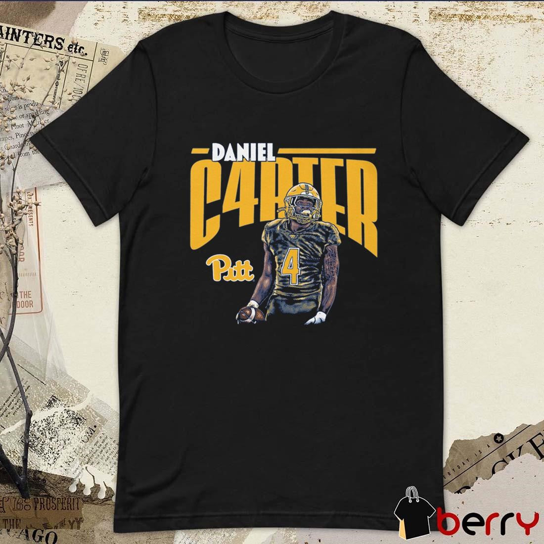Daniel Carter Royal D4 Pittsburgh Panthers t-shirt