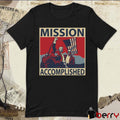 David Harris Jr Wearing Trump Mission Accomplished Retro Poster t-shirt