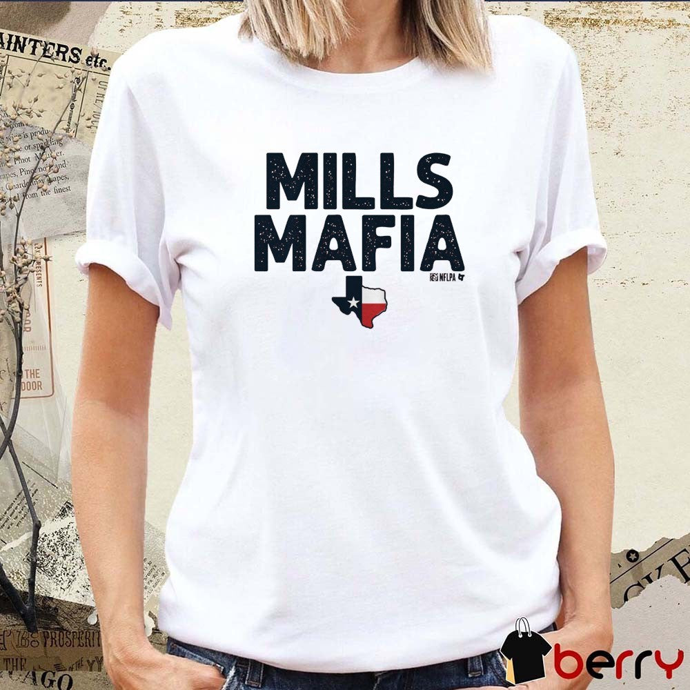 Davis Mills Mafia Houston Texans Texas flag t-shirt