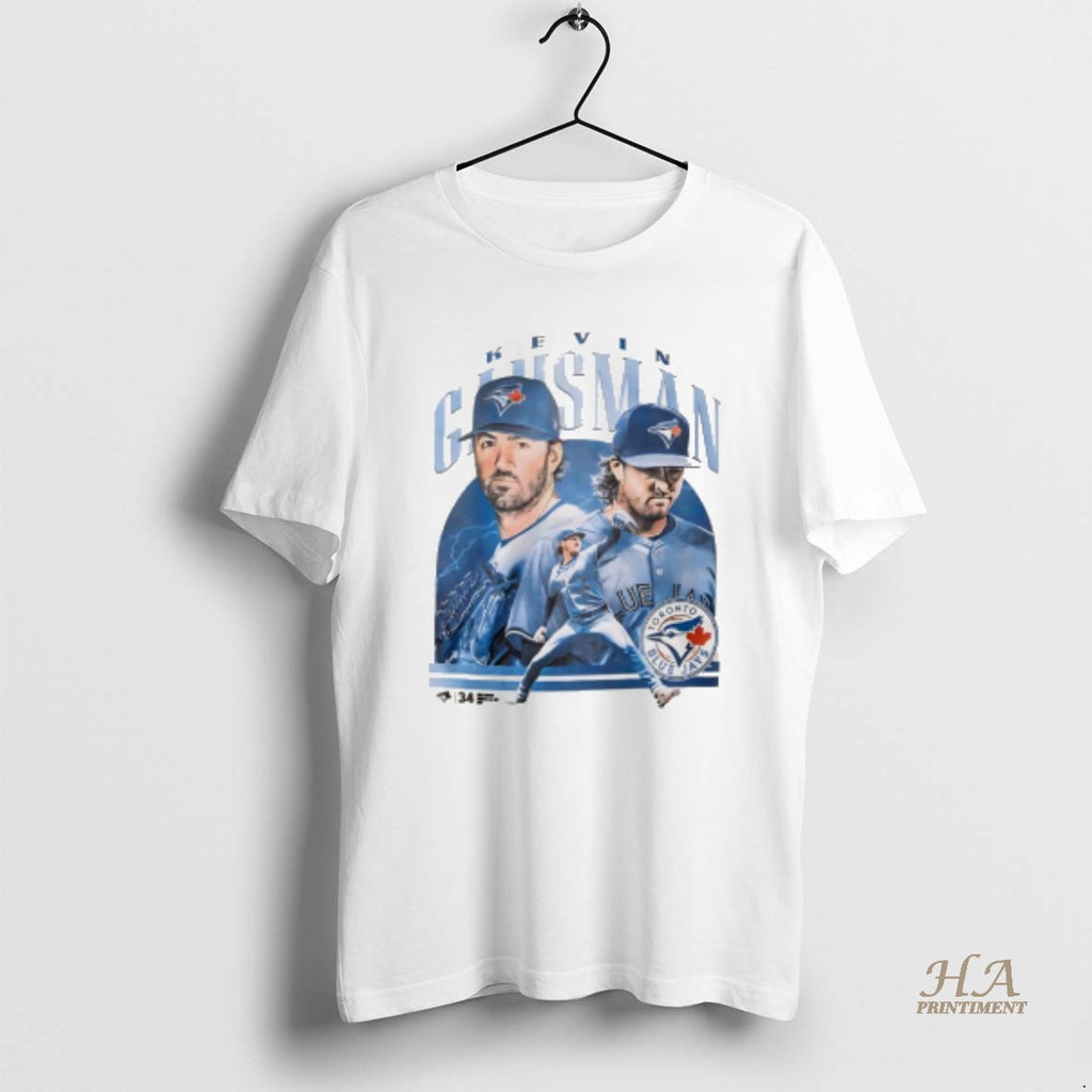 Official Davis Schneider Wear Kevin Gausman Toronto Blue Jays Graphic