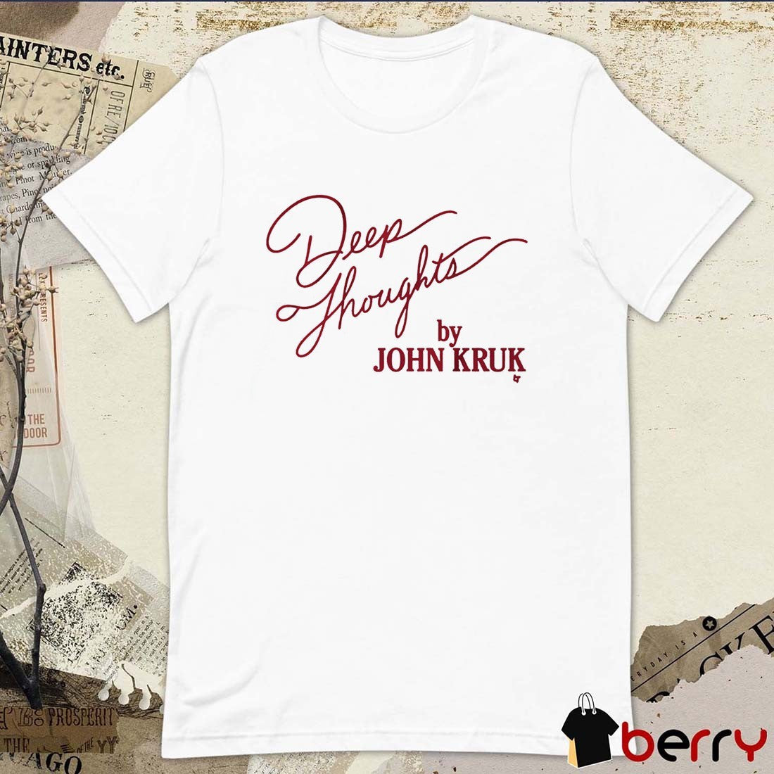 Deep Thoughts By John Kruk Philadelphia Phillies MLB 2025 t-shirt
