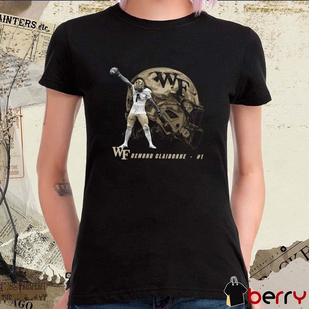 Demond Claiborne Wake Forest Demon Deacons football Spotlight t-shirt