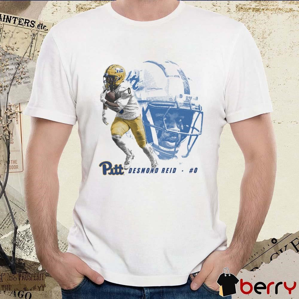 Desmond Reid #9 Pittsburgh Panthers Portrait t-shirt