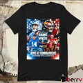 Detroit Lions At Washington Commanders America’s Game Of The Week November 9th 2025 Poster t-shirt