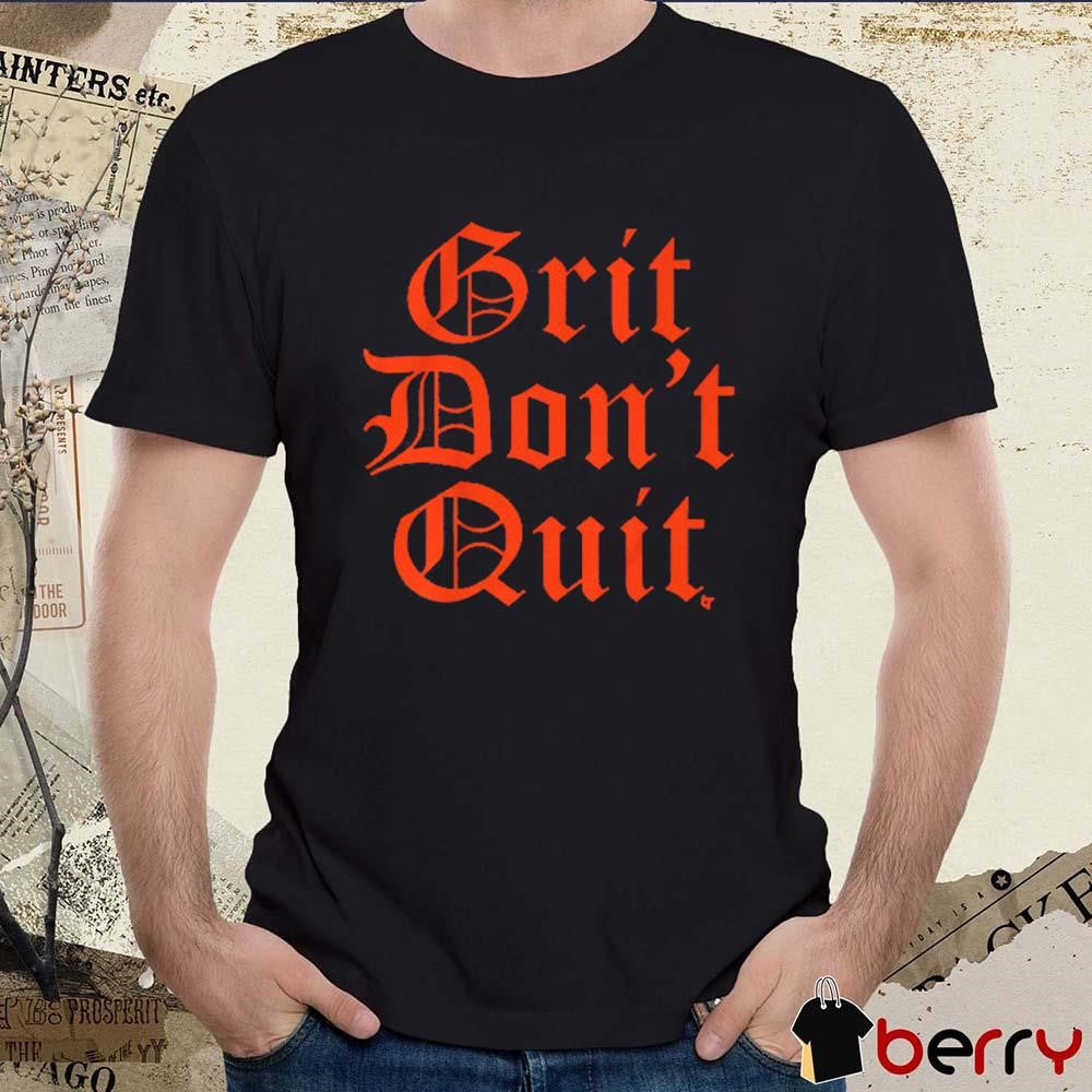 Detroit Lions Baseball Grit Don’t Quit t-shirt