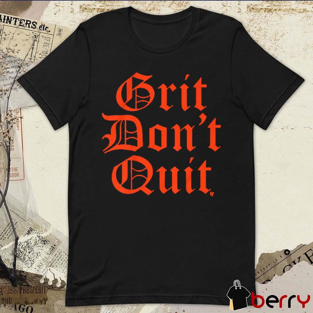 Detroit Lions Baseball Grit Don’t Quit t-shirt