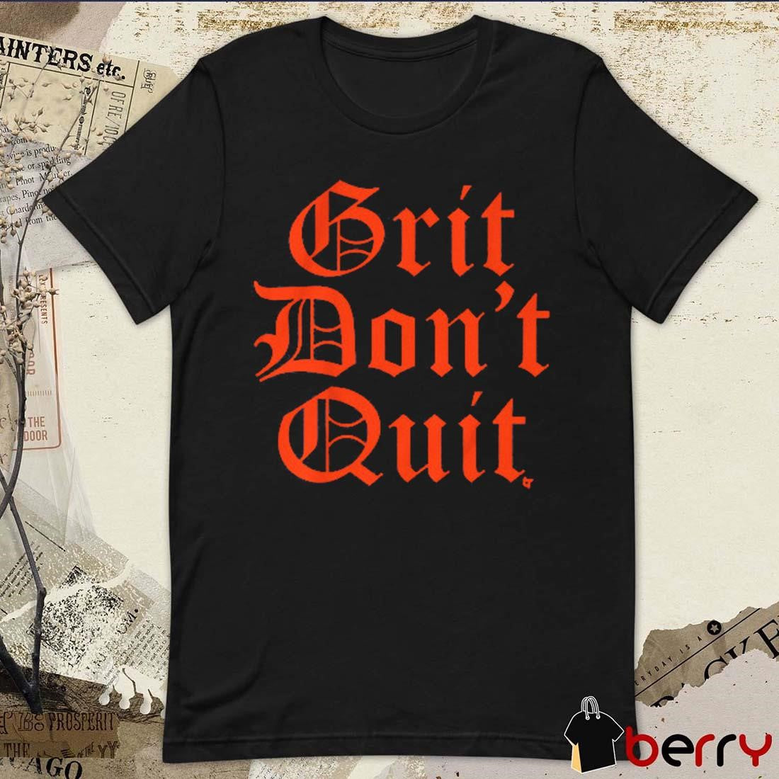 Detroit Lions Baseball Grit Don’t Quit t-shirt