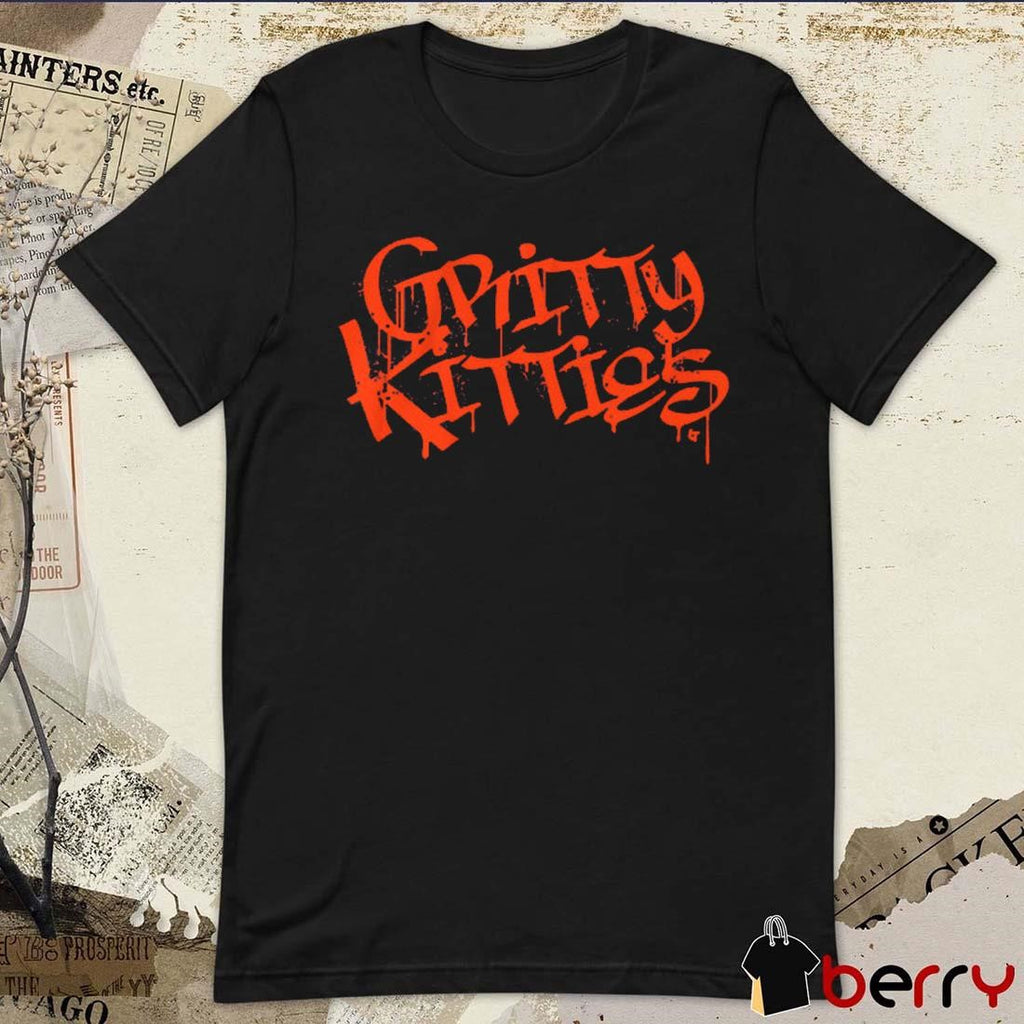 Detroit Tigers Baseball Gritty Kitties t-shirt