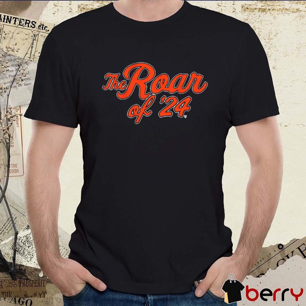 Detroit Tigers Baseball The Roar of ’24 t-shirt