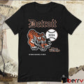 Detroit Tigers Det October Baseball Is Back Bless You Back 2024 t-shirt