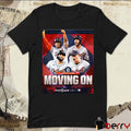 Detroit Tigers Moving On MLB Postseason Poster 2024 t-shirt