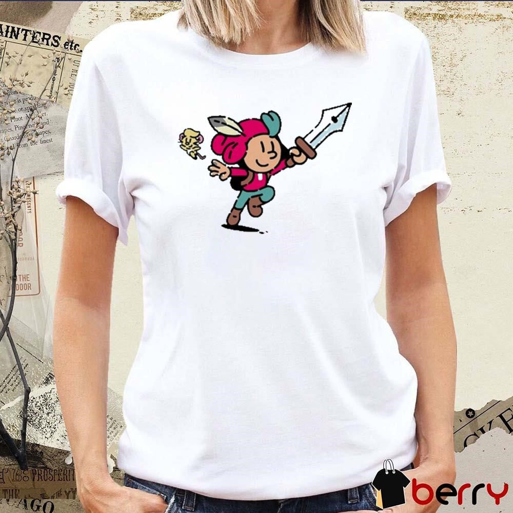 Devolver Digital The Plucky Squire 2024 t-shirt