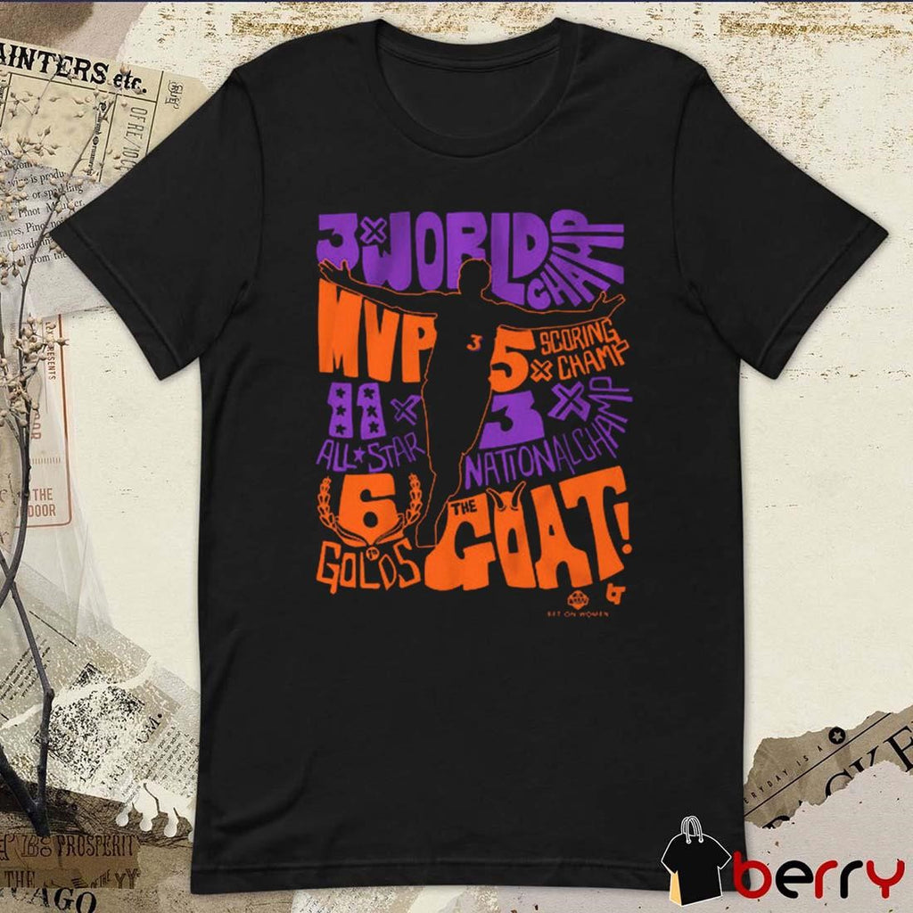 Diana Taurasi GOAT Things Phoenix Mercury WNBA t-shirt