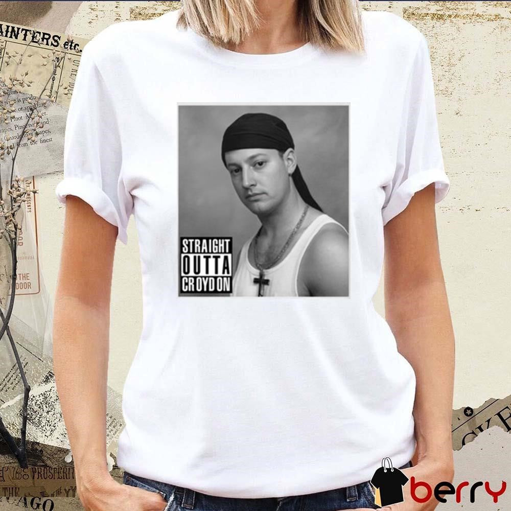 Dobby Club Portrait Straight Outta Croydon 2025 Poster t-shirt