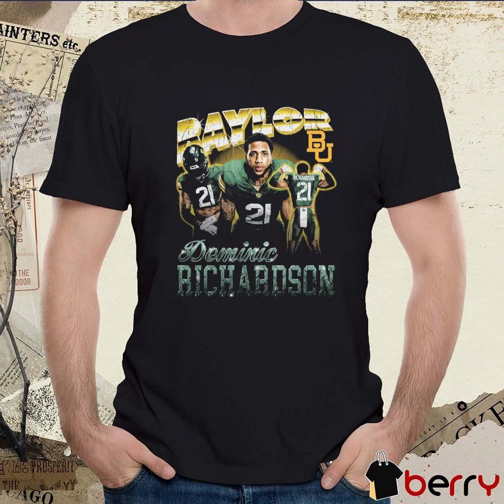 Dominic Richardson Baylor Bears 90s Graphic t-shirt
