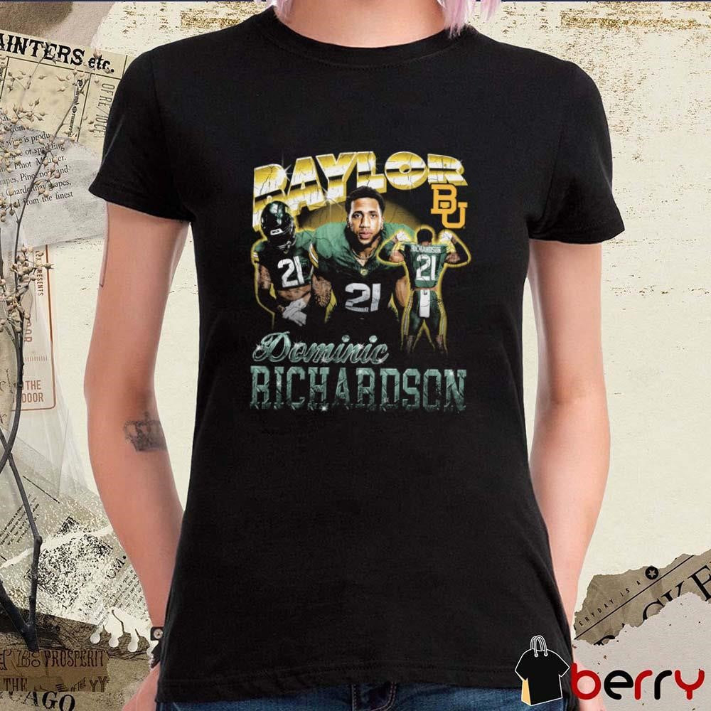 Dominic Richardson Baylor Bears 90s Graphic t-shirt