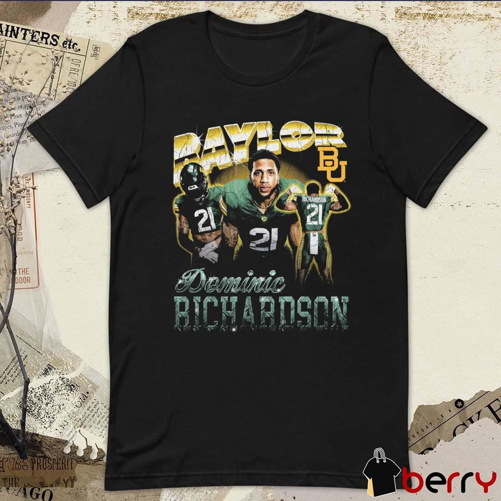 Dominic Richardson Baylor Bears 90s Graphic t-shirt