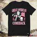 Donald Trump Great American Comeback 45 47 2024 t-shirt