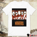 Drawing the Niners San Francisco Remember The Niners Poster t-shirt