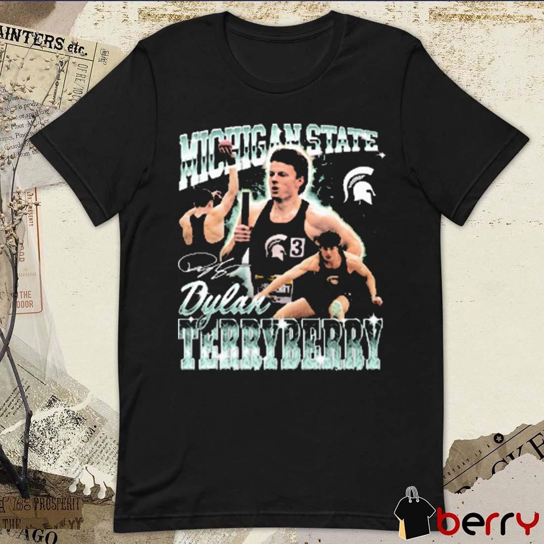 Dylan Terryberry Michigan State Signature Graphic t-shirt