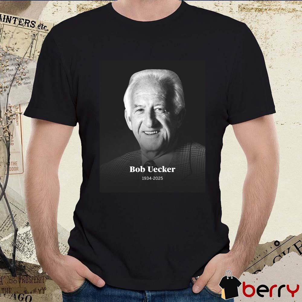 ESPN RIP Milwaukee Brewers Broadcaster Bob Uecker 1934 – 2025 Poster t-shirt