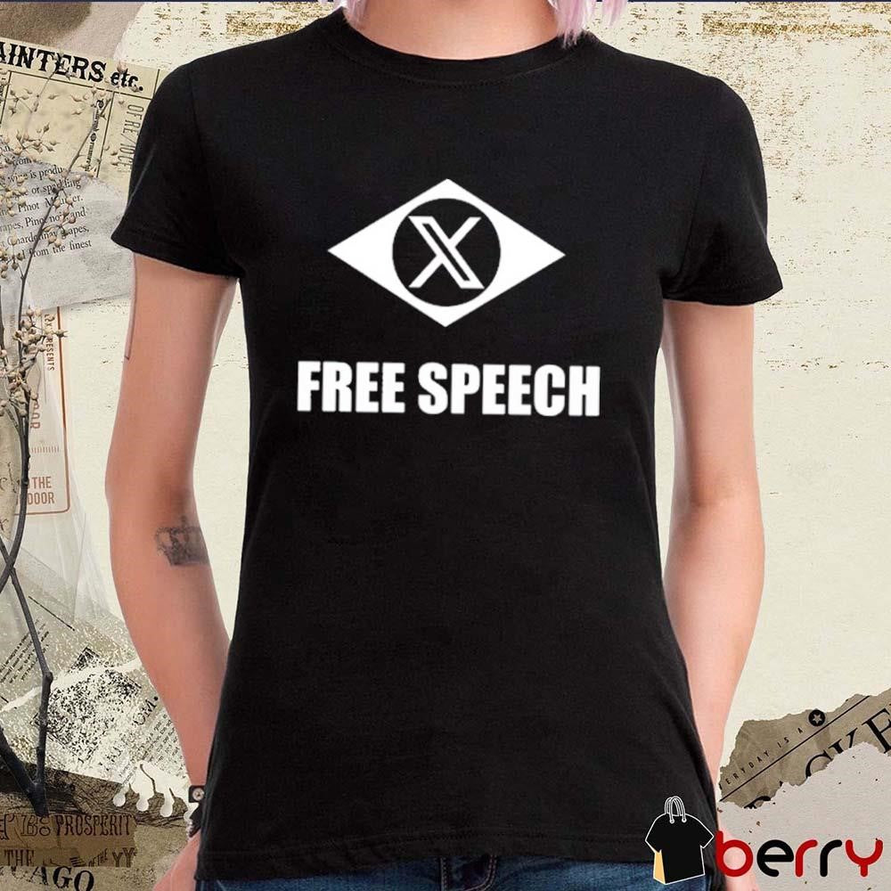 Eduardo Bolsonaro Wearing X Free Speech t-shirt