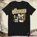Elisha Cummings #20 Idaho Vandals Illustrated Graphic t-shirt
