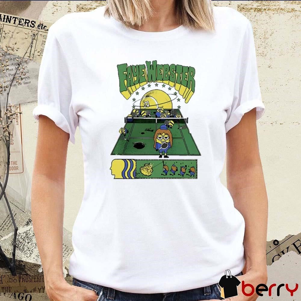 Faye Webster Minions Tennis t-shirt