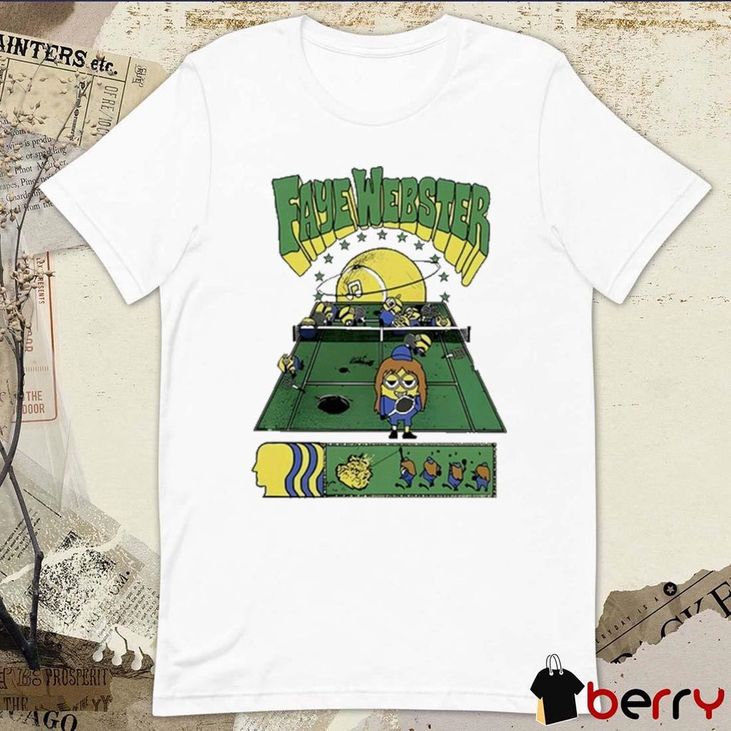 Faye Webster Minions Tennis t-shirt