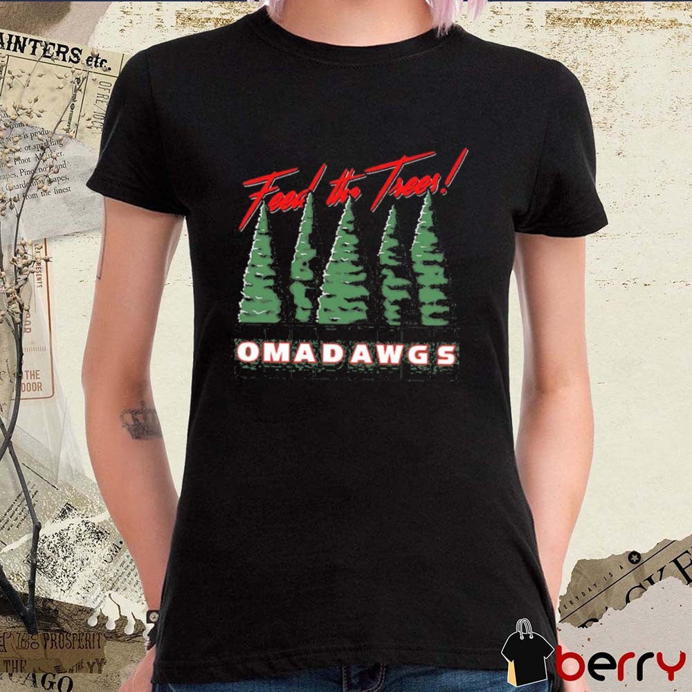 Feed The Trees Omadawgs Georgia Bulldog Baseball Omaha 2025 t-shirt