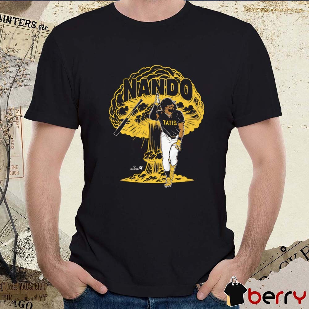 Fernando Tatis Jr Nuked by Nando San Diego Padres Baseball Graphic t-shirt