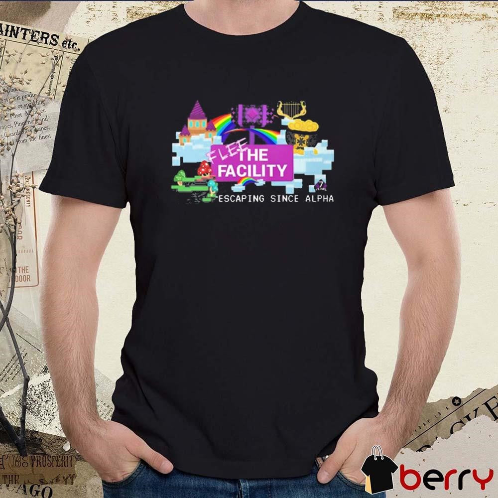 Flee The Facility 7th Anniversary Escaping Since Alpha t-shirt
