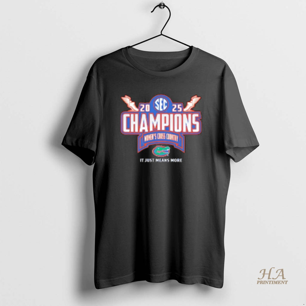 Official Florida Gators 2025 Sec Womens Cross Country Conference Champions Locker Room
