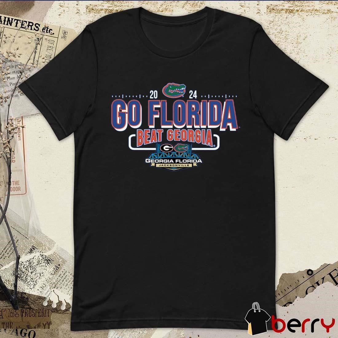 Florida Gators vs. Georgia Bulldogs 2024 Rivalry Go Florida Beat Georgia t-shirt