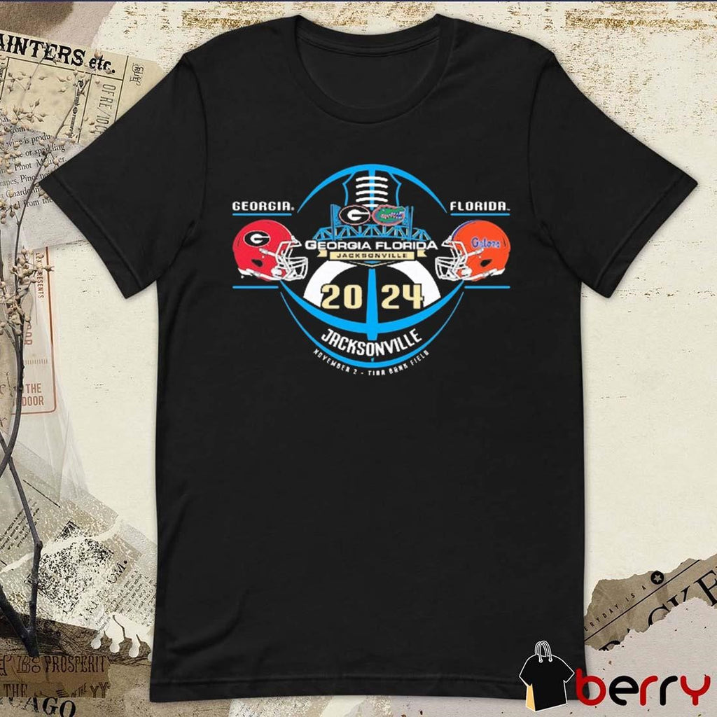 Florida Gators vs. Georgia Bulldogs 2024 Rivalry Matchup Jacksonville t-shirt