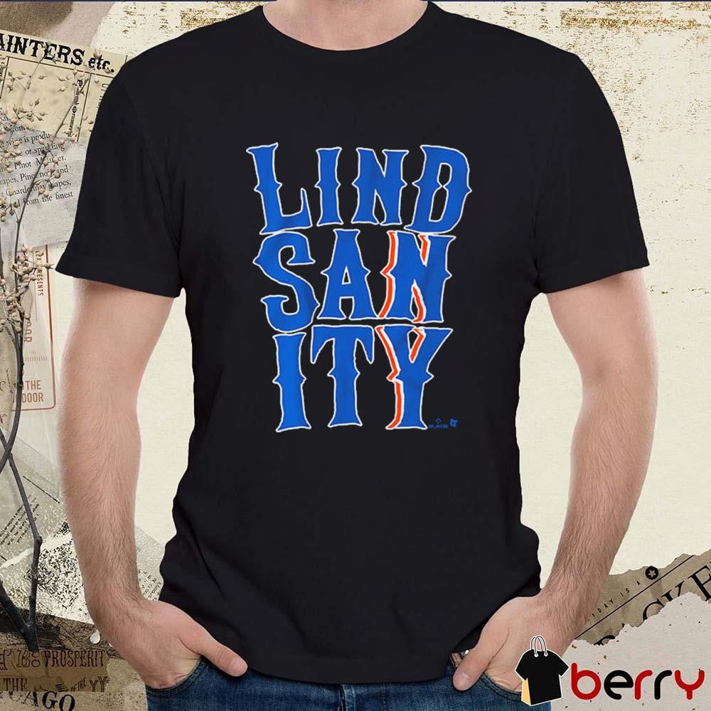 Francisco Lindor Lindsanity Text New York Mets MLB t-shirt