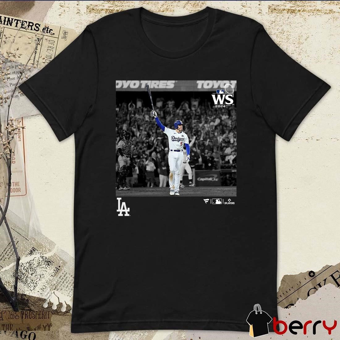 Freddie Freeman Los Angeles Dodgers 2024 MLB Postseason Moments World Series t-shirt