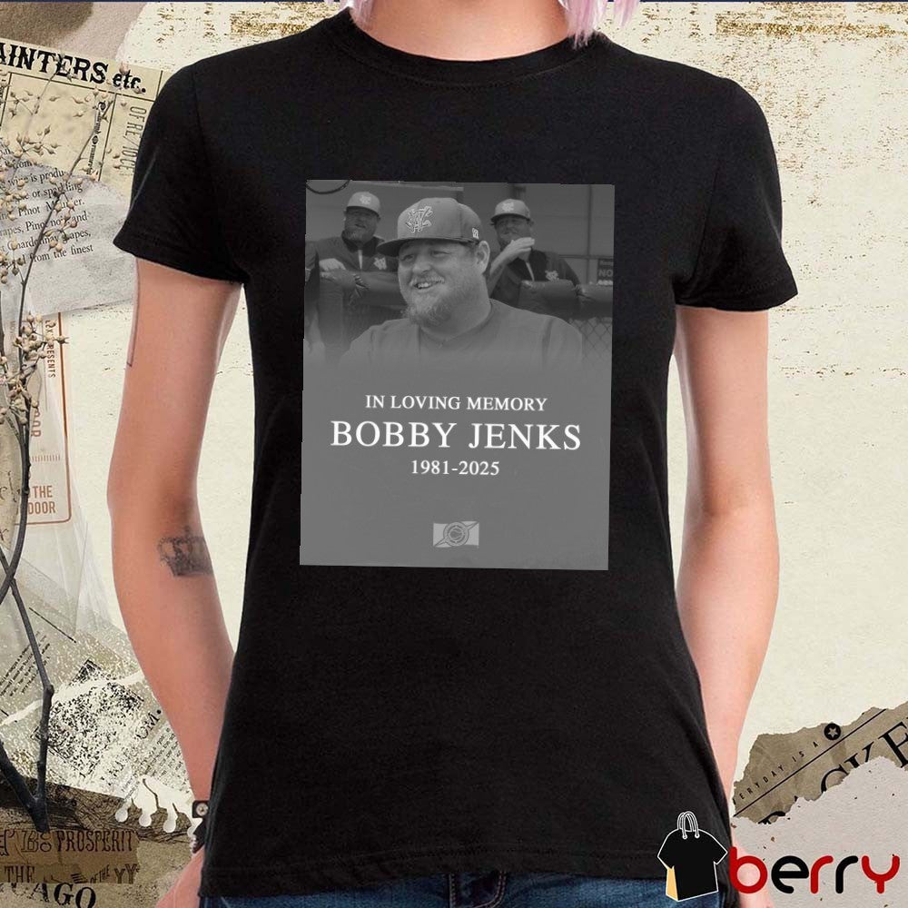 Frontier League In Loving Memory Manager Bobby Jenks 1981- 2025 Poster t-shirt