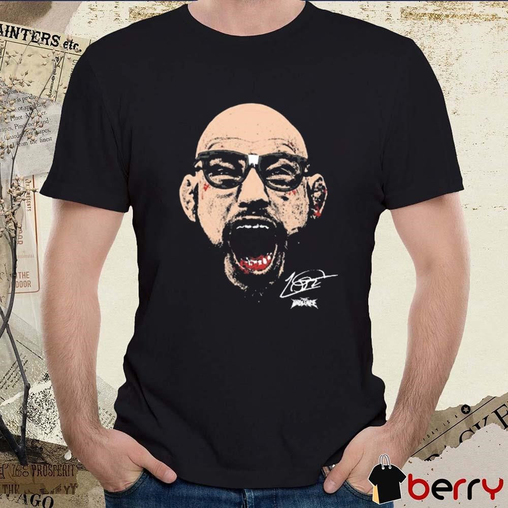 Full Violence Jean Silva Big Face Signature t-shirt