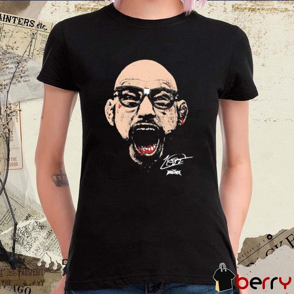 Full Violence Jean Silva Big Face Signature t-shirt